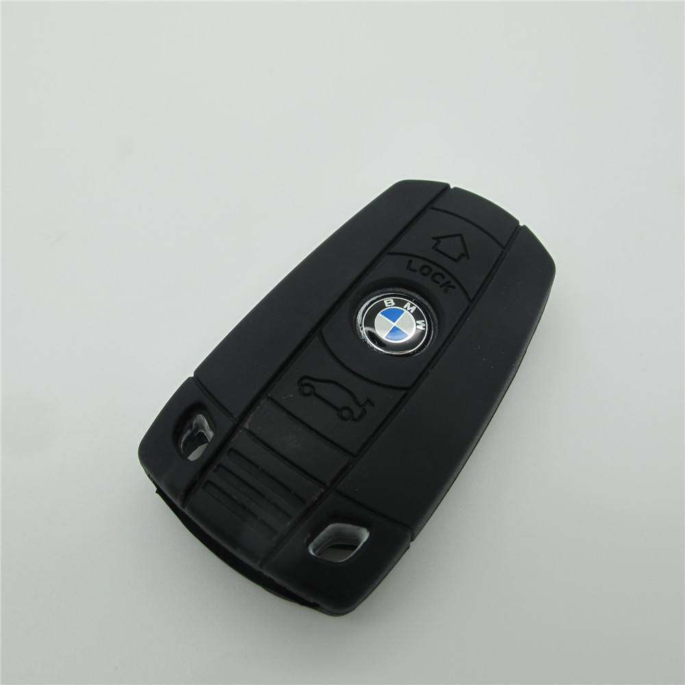 寶馬無(wú)標(biāo)硅膠汽車(chē)鑰匙套