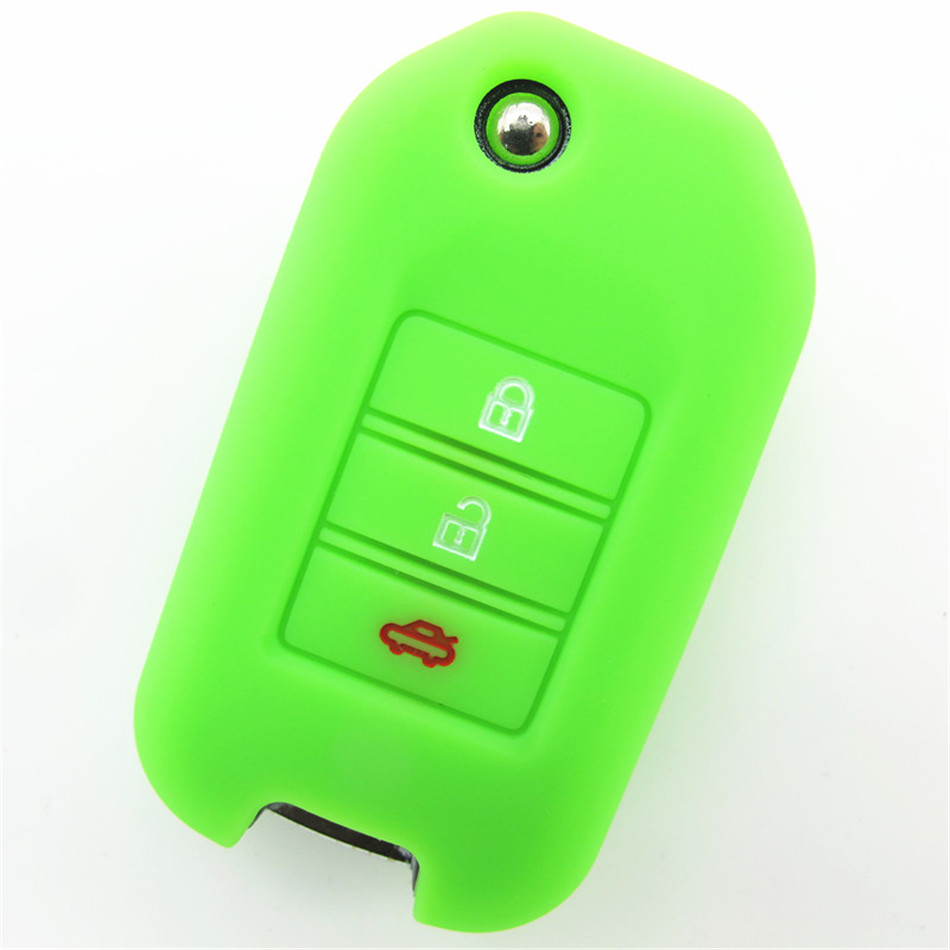 本田GD-3143鍵無車標(biāo)硅膠汽車鑰匙套 